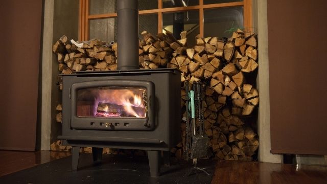 Replace Wood-Burning Stove