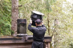 chimney cleaning by professionals